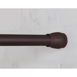 Maytex Mills Luminex Aluminum Tension Shower Curtain Rod - Oil Rubbed Bronze