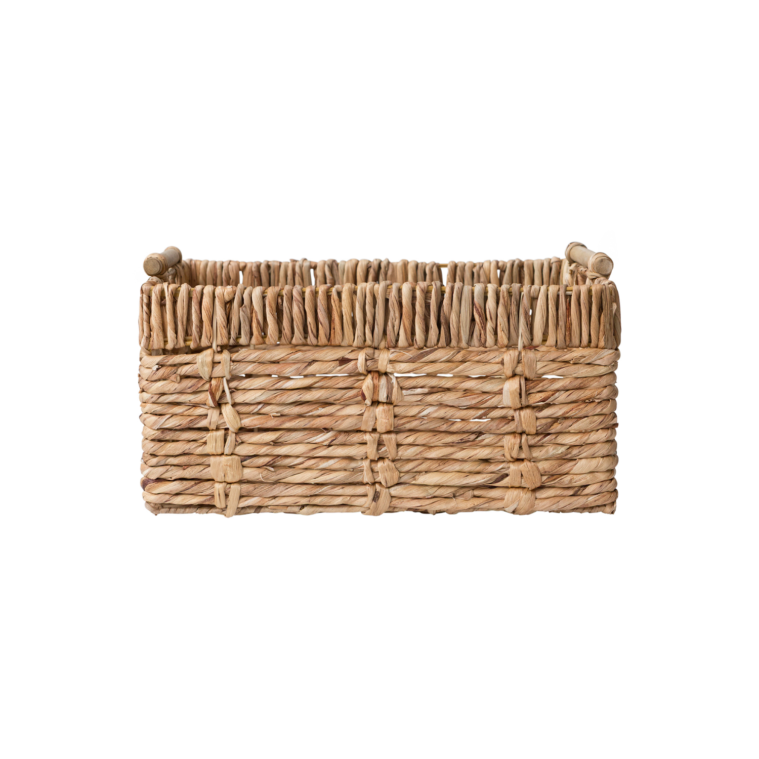 slide 3 of 3, RGI Home Woven Water Hyacinth Decorative Storage Basket, Natural, 1 ct