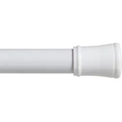 ZENNA HOME EZ UP STALL Tension Rod, White