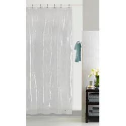 Zenna Home Heavy Weight PEVA Stall Shower Liner, 54 in x 78 in, Clear