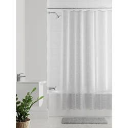 Zenna Home Cubitz PEVA Shower Curtain 1 ea