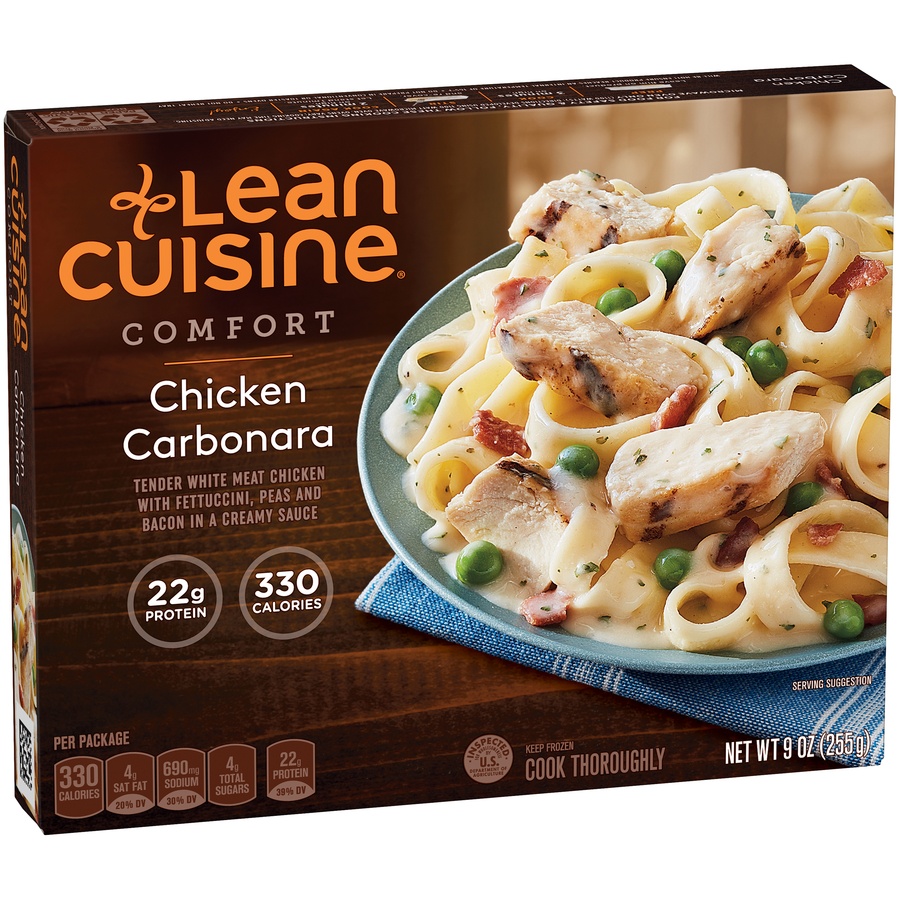 slide 2 of 8, Lean Cuisine Culinary Collection Chicken Carbonara, 9 oz