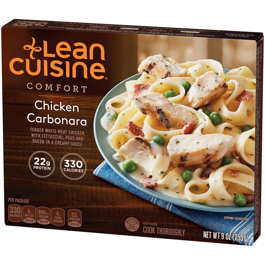 slide 3 of 8, Lean Cuisine Culinary Collection Chicken Carbonara, 9 oz