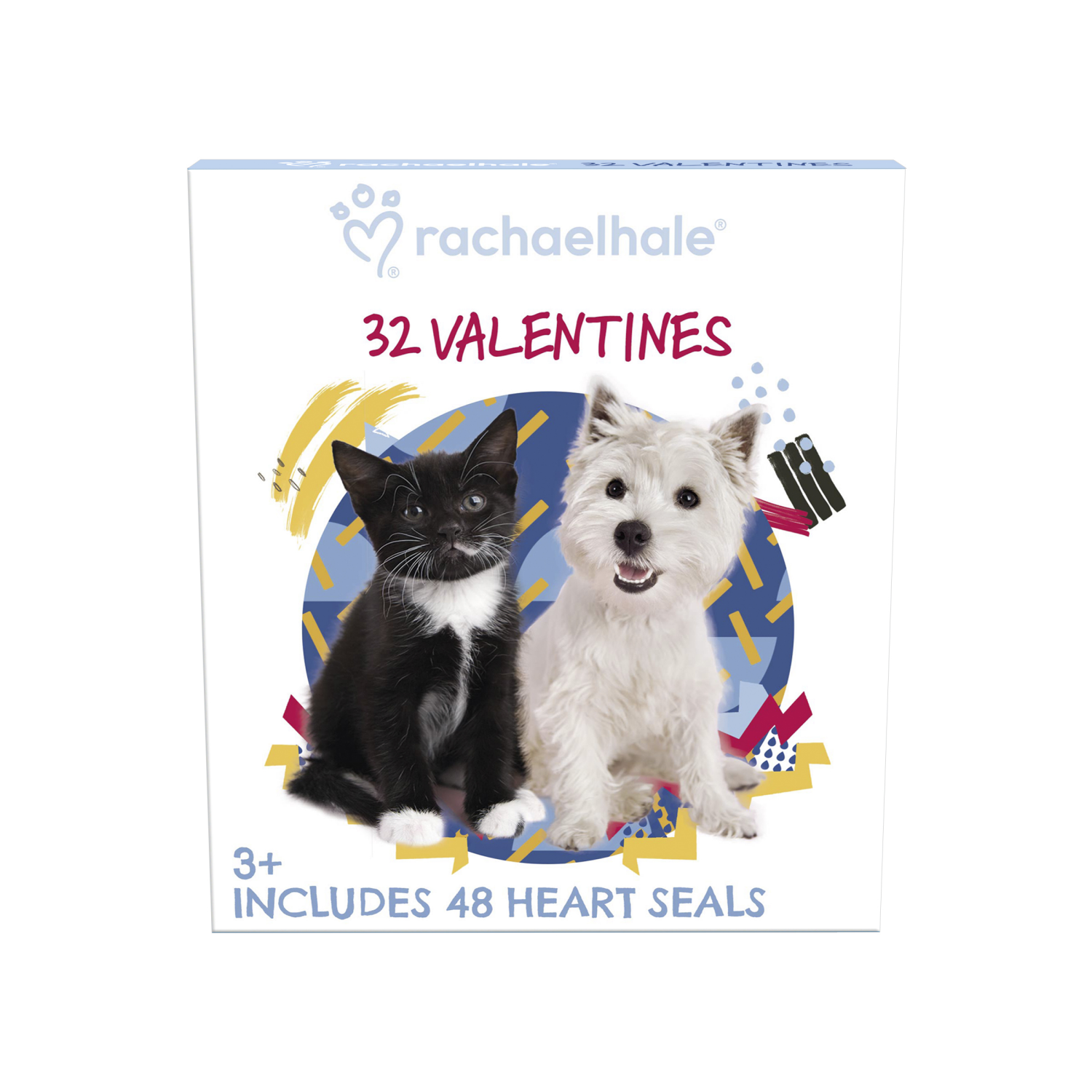 slide 1 of 1, Valentine Cards, Rachael Hale, 32 Count, 32 ct