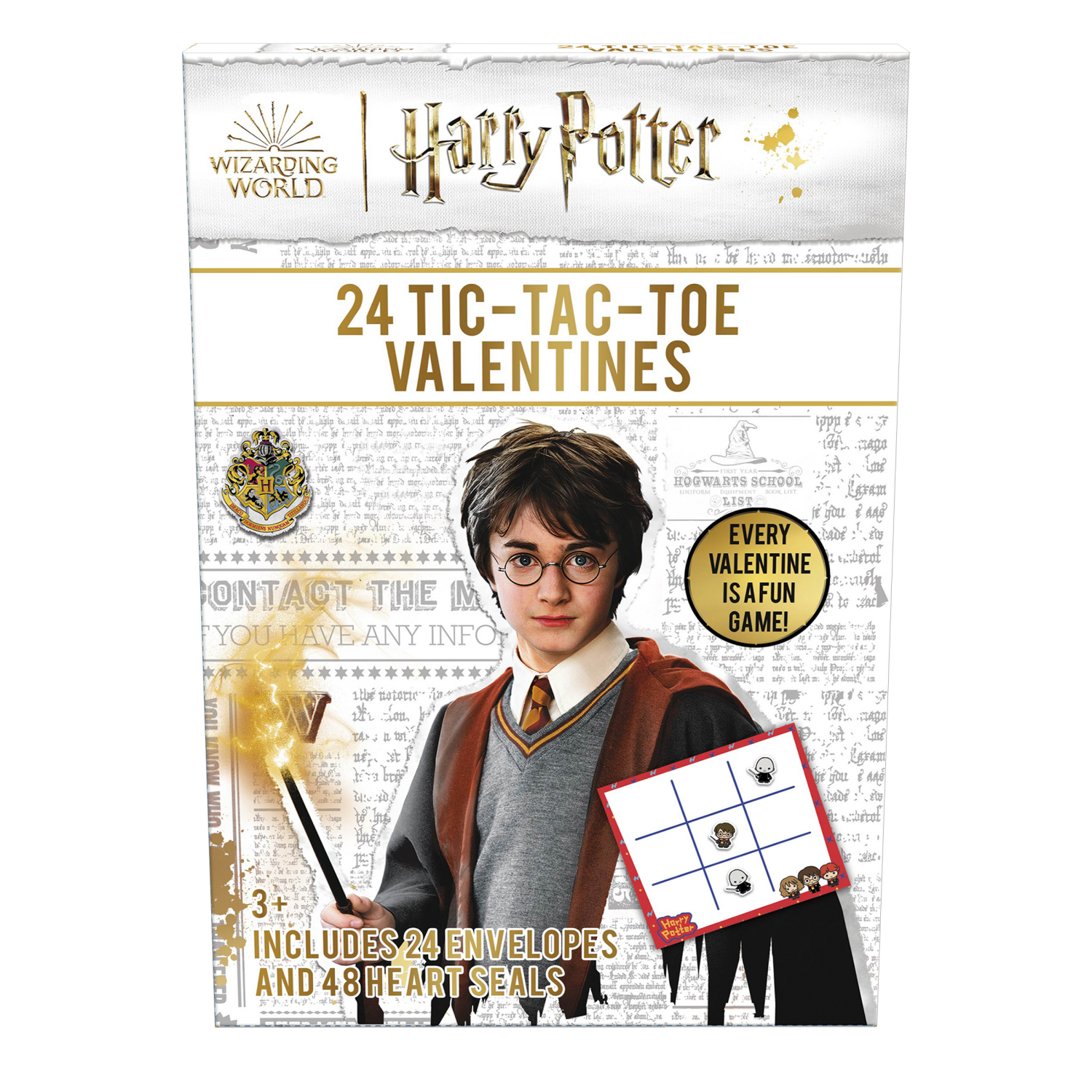 slide 1 of 1, Valentine Cards, Harry Potter, 24 Count, 24 ct