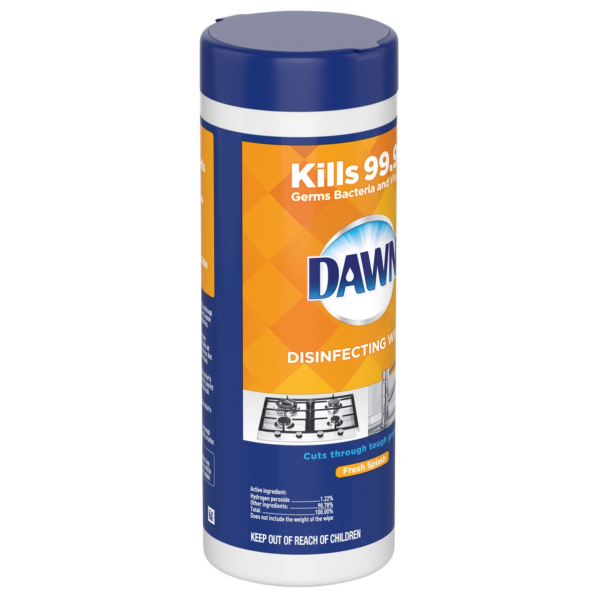 slide 2 of 4, Dawn Disinfecting Wipes, Fresh Scent, 35 count, 35 ct
