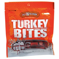 Old Wisconsin Turkey Sausage Turkey Bites 4 oz. Pouch