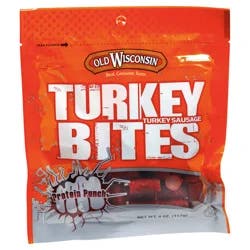 Old Wisconsin Turkey Sausage Turkey Bites 4 oz. Pouch