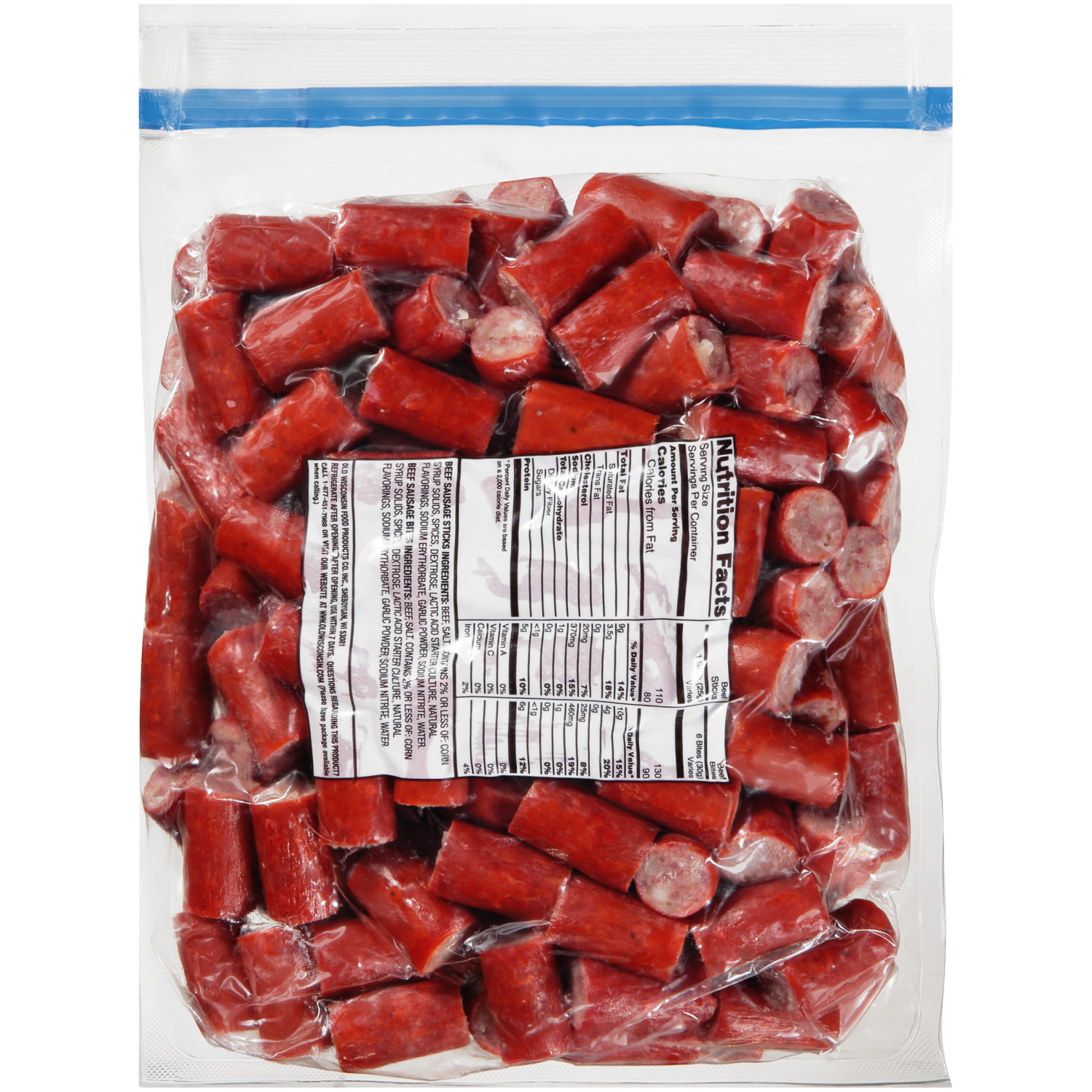 slide 2 of 3, Old Wisconsin Beef Snack Bites, 26 oz., 26 oz