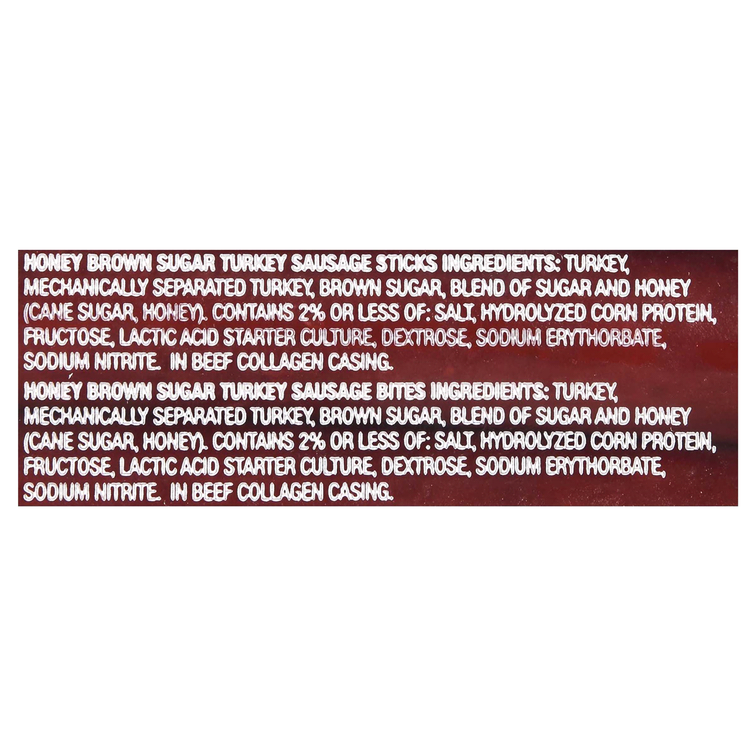 slide 3 of 3, Old Wisconsin Turkey Sausage Honey Brown Sugar Snack Sticks 16 oz, 16 oz