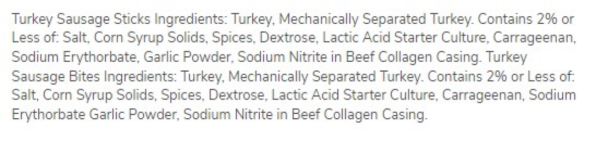 slide 2 of 2, Old Wisconsin Turkey Sausage Sticks, 14 oz