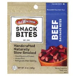 Old Wisconsin Beef Sausage Snack Bites - 5 oz