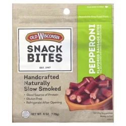 Old Wisconsin Pepperoni Snack Bites, 6 oz