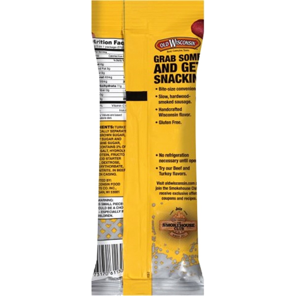 slide 2 of 2, Old Wisconsin Honey Turkey Snack Bites, 2 oz