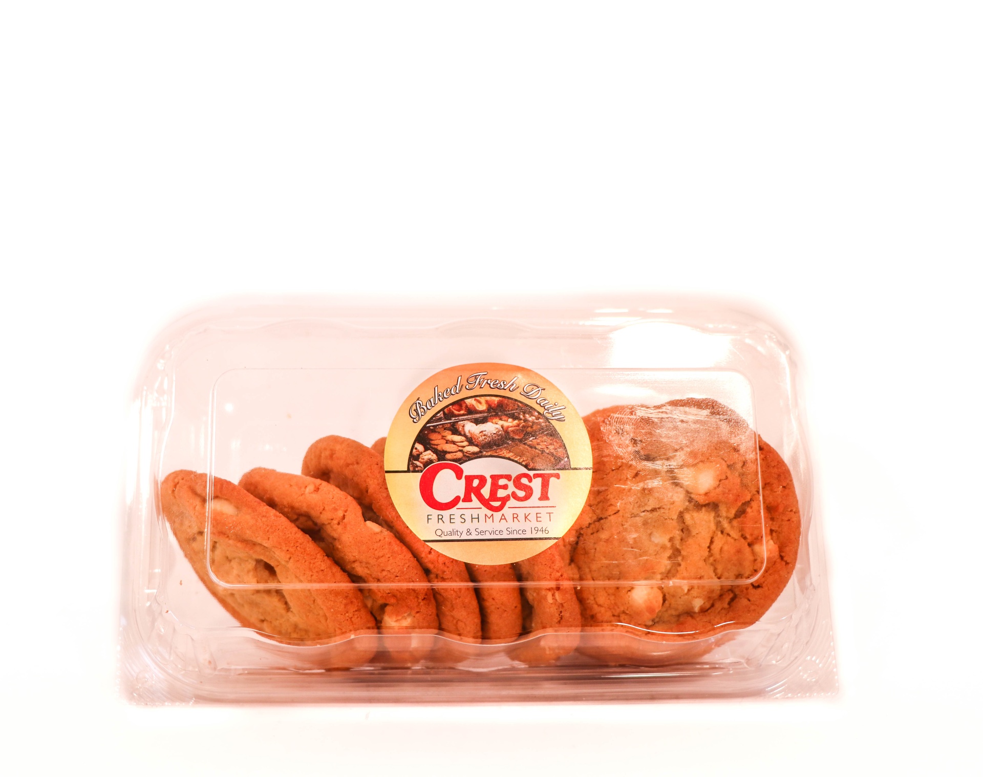 slide 1 of 1, Crest Macadamia Nut Cookies, 10 ct