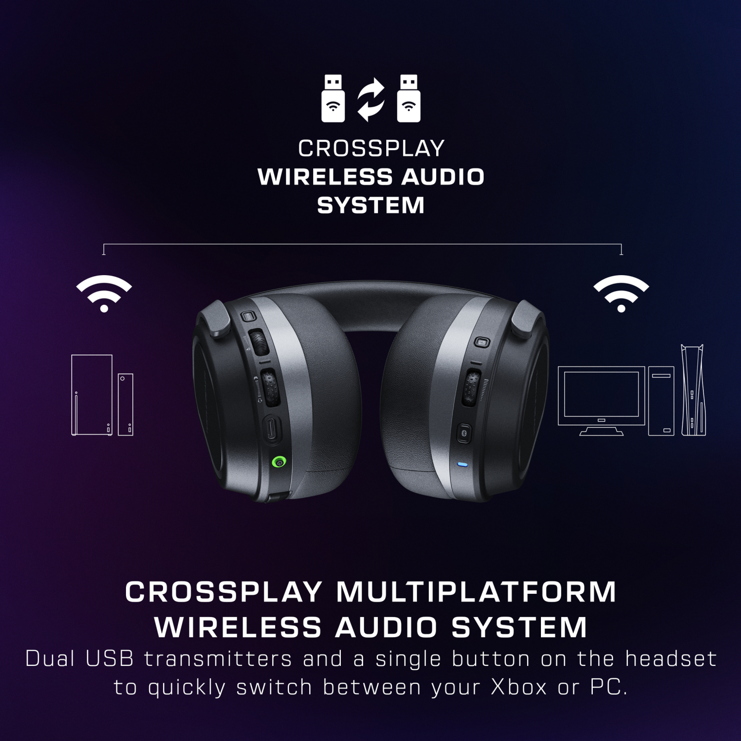 slide 2 of 8, Turtle Beach Stealth 700 Gen 3 Gaming Headphones for Xbox - Black, 1 ct