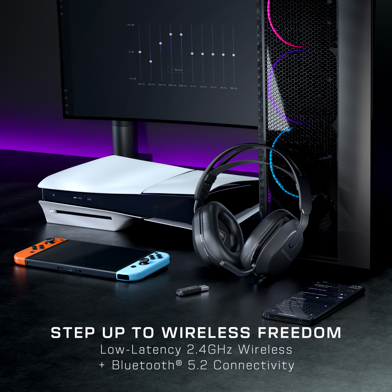 slide 2 of 8, Turtle Beach Stealth 500 Black, 1 ct