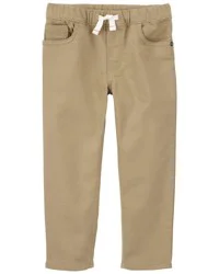 Oshkosh Baby Knit-Like Denim Pants Khaki 12M