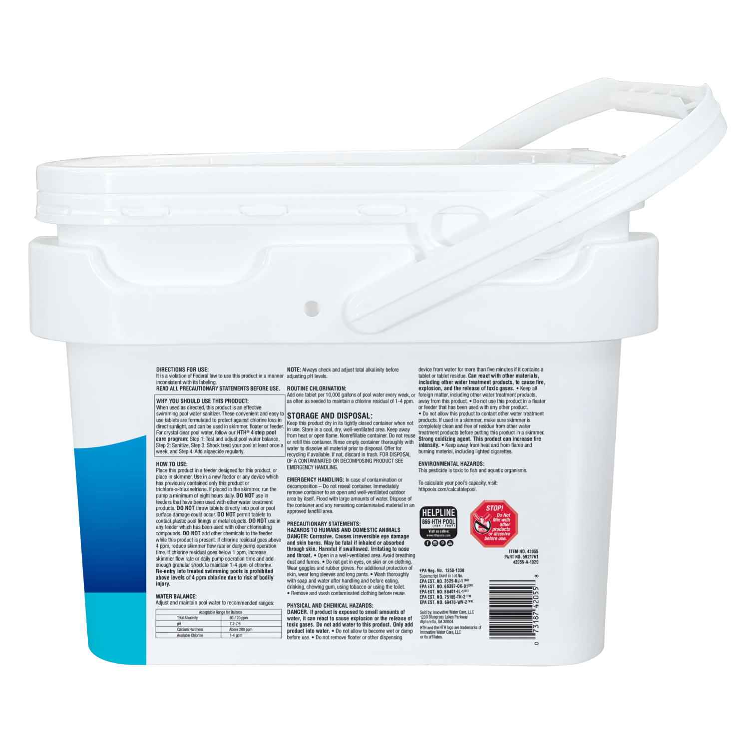 slide 2 of 2, Hth Supr 3 Chlor Tab 25L, 1 ct