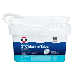 HTH Pool Care 3&quot; Chlorine Tabs Ultra, All-In-One Sanitizer, Kills Algae and Bacteria