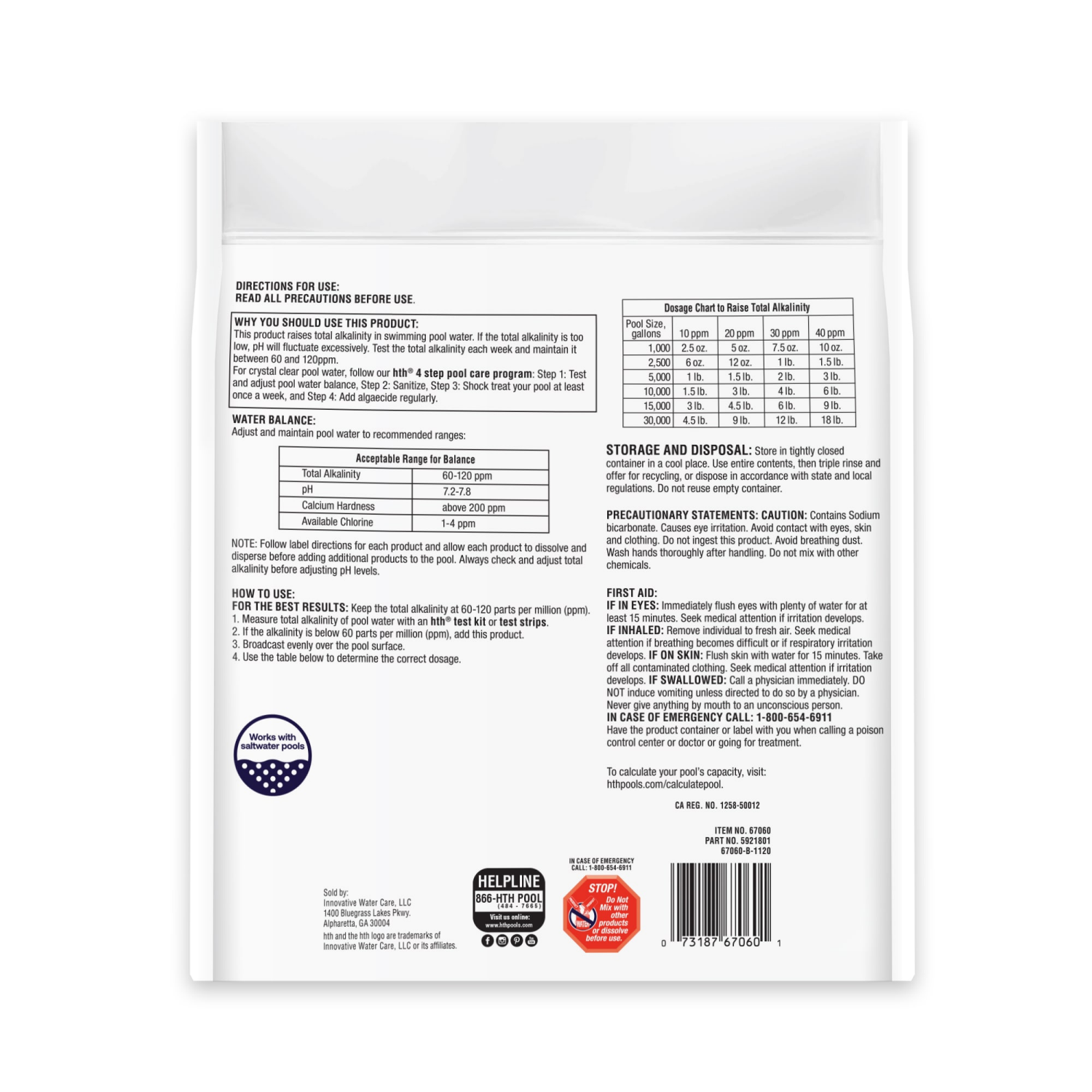 slide 2 of 2, Pool Alkalin Incr 5Lb, 5 lb
