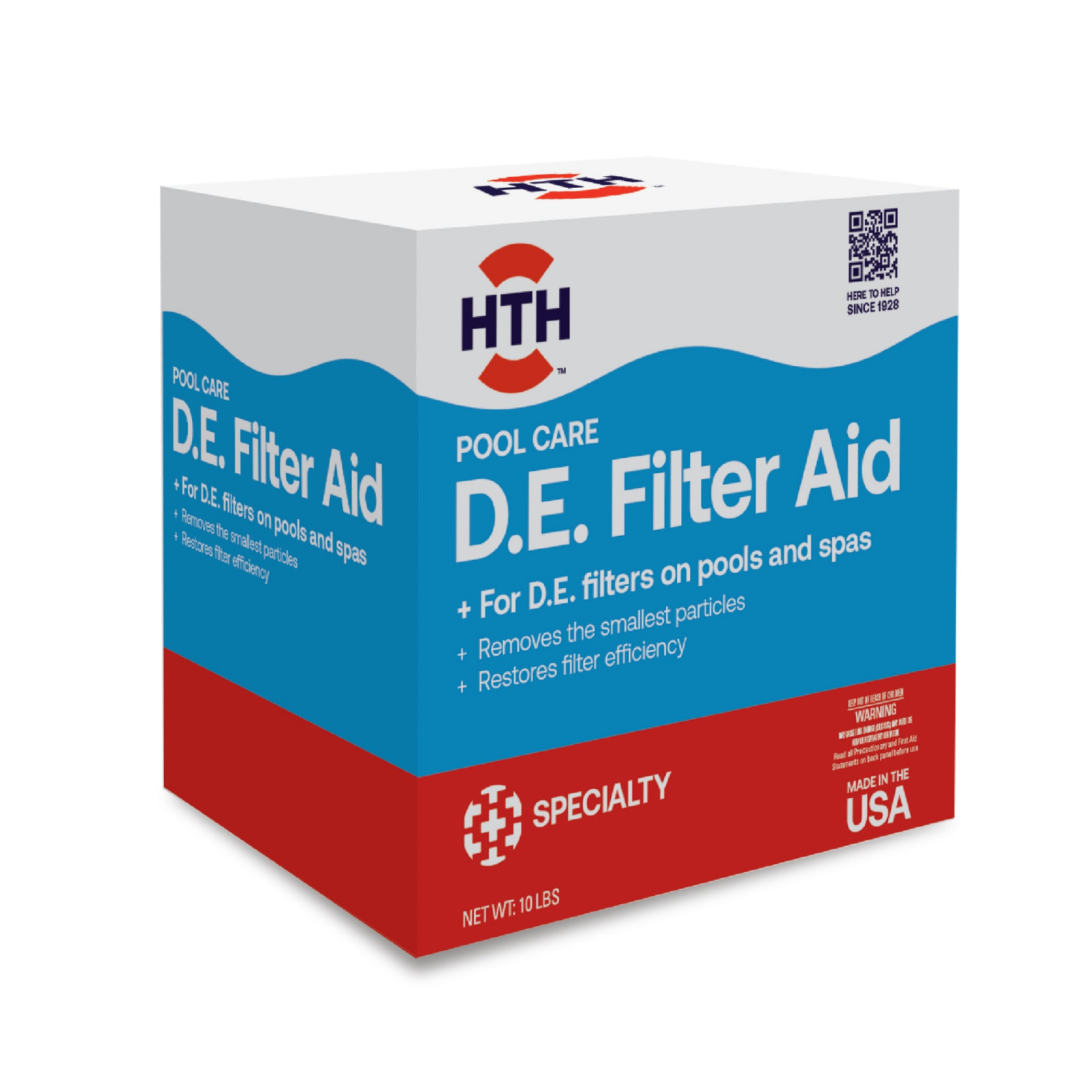 slide 1 of 2, Hth De Filter Aid, 10 lb