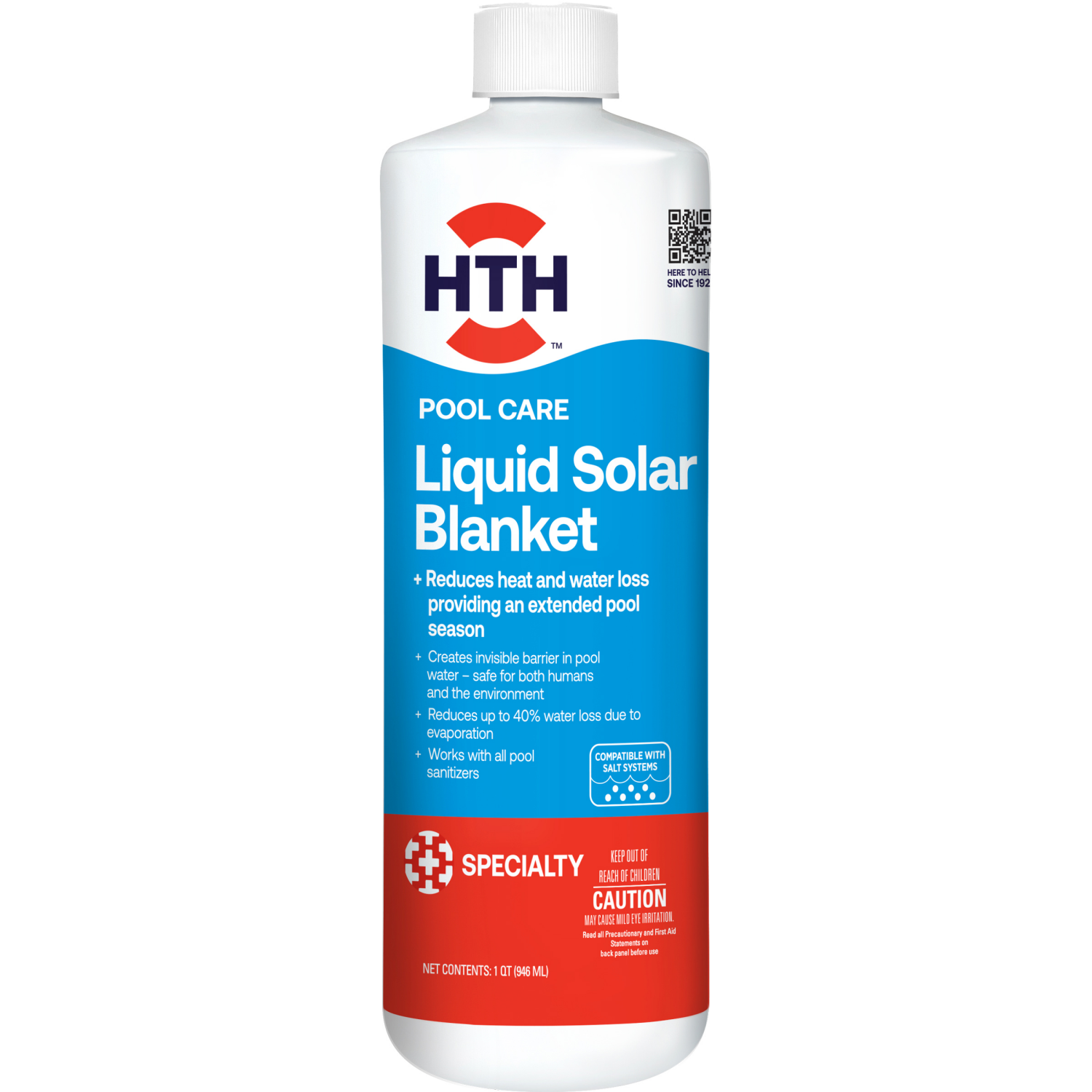 slide 1 of 2, hth Pool Liquid Solar Blanket 1 Quart, 1 qt
