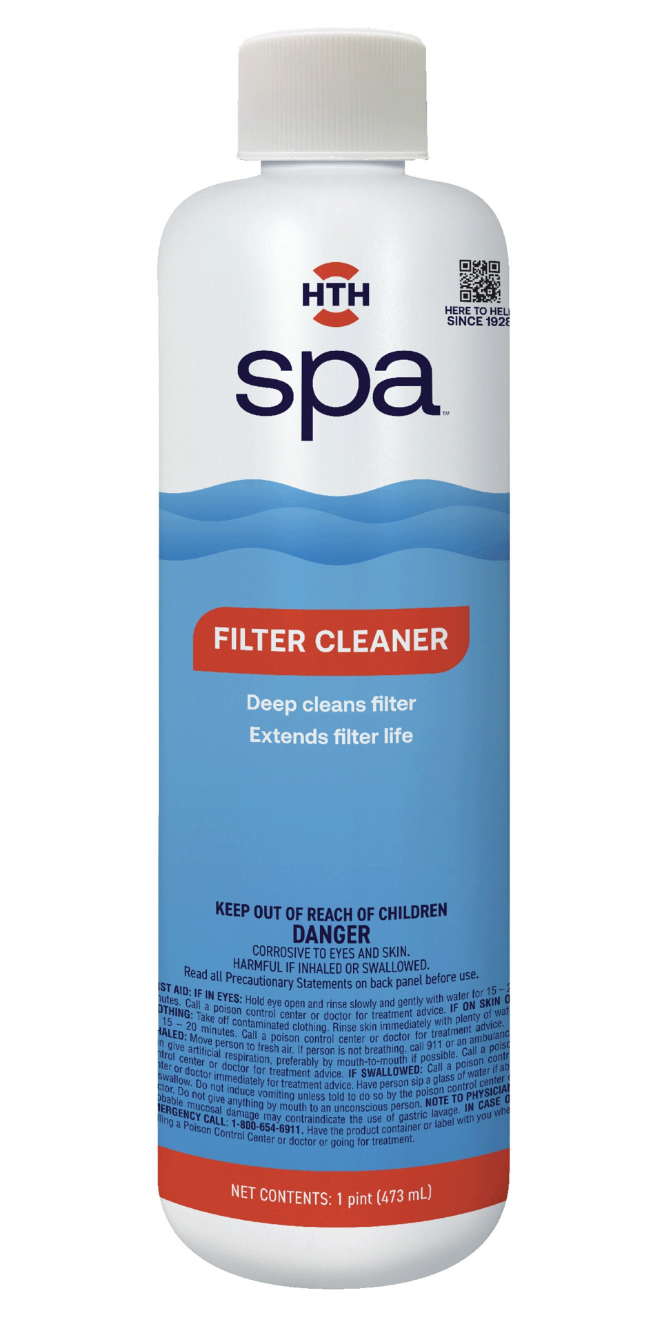 slide 1 of 2, hth Spa Filter Cleaner- 16 oz, 16 oz