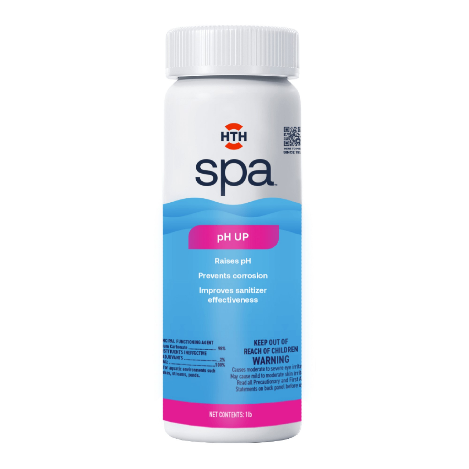 slide 1 of 2, hth Spa PH Increaser, 2 lb