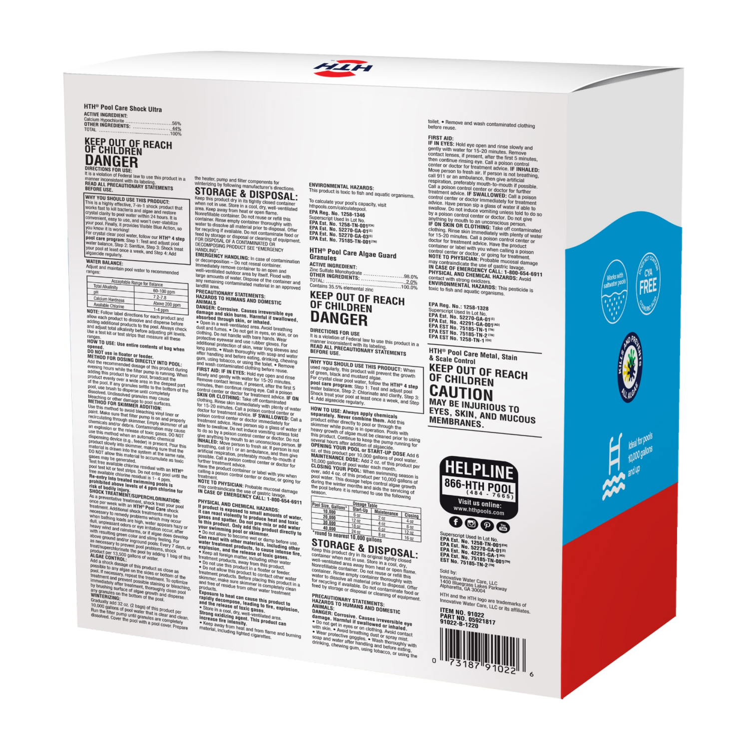 slide 2 of 2, hth Pool Care Kit, 1 ct