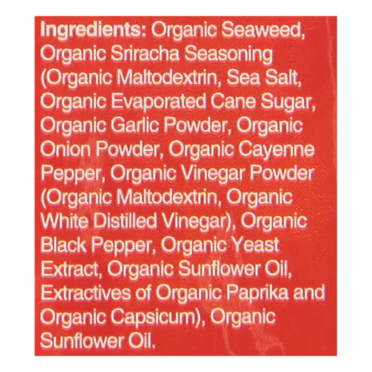 slide 13 of 13, Seaweed Snack, 0.14 oz