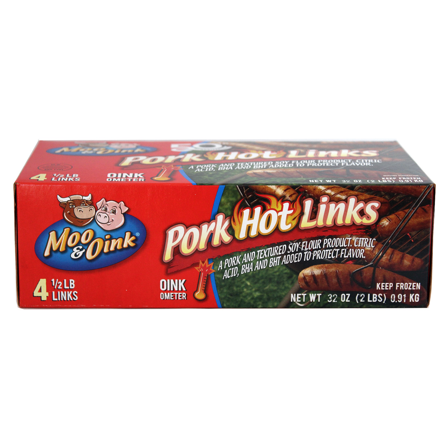 slide 4 of 4, Moo & Oink Pork Links 4 ea, 4 ct