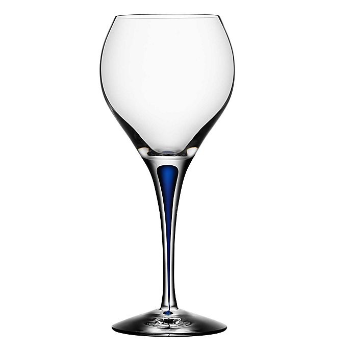 slide 2 of 2, Orrefors Intermezzo Blue Sweet Wine Glass, 1 ct