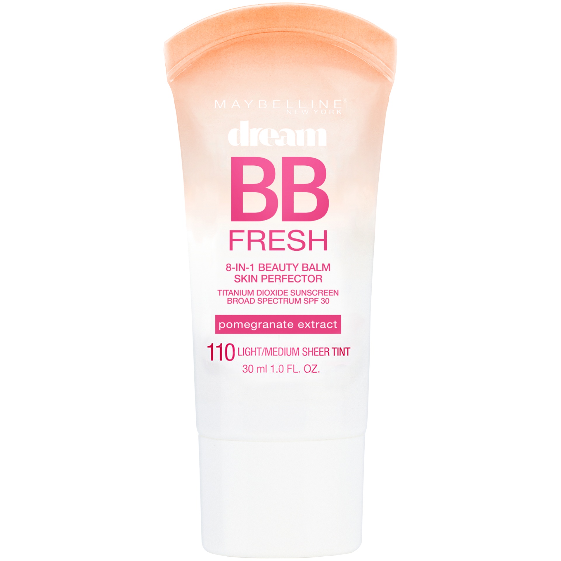 slide 2 of 2, Maybelline Dream Broad Spectrum SPF 30 110 Light / Medium Sheer Tint Fresh BB Cream 1.0 fl oz, 1 fl oz