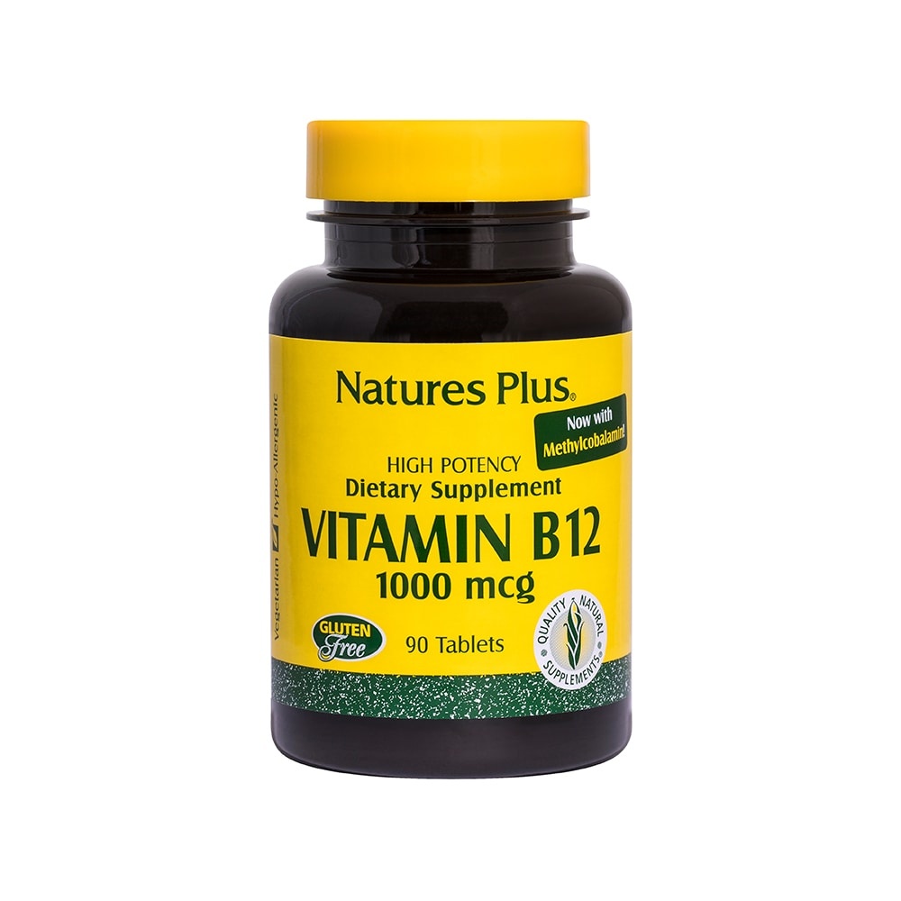 slide 1 of 1, Nature's Plus Vitamin B-12 Tablets 1000Mcg 90 Count, 90 ct