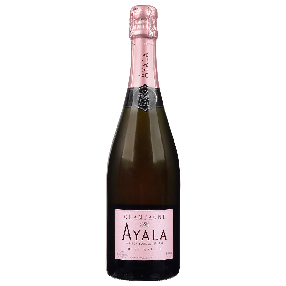 slide 1 of 9, Ayala's Herbal Water Ayala Champagne, Rose Majeur, 750 ml