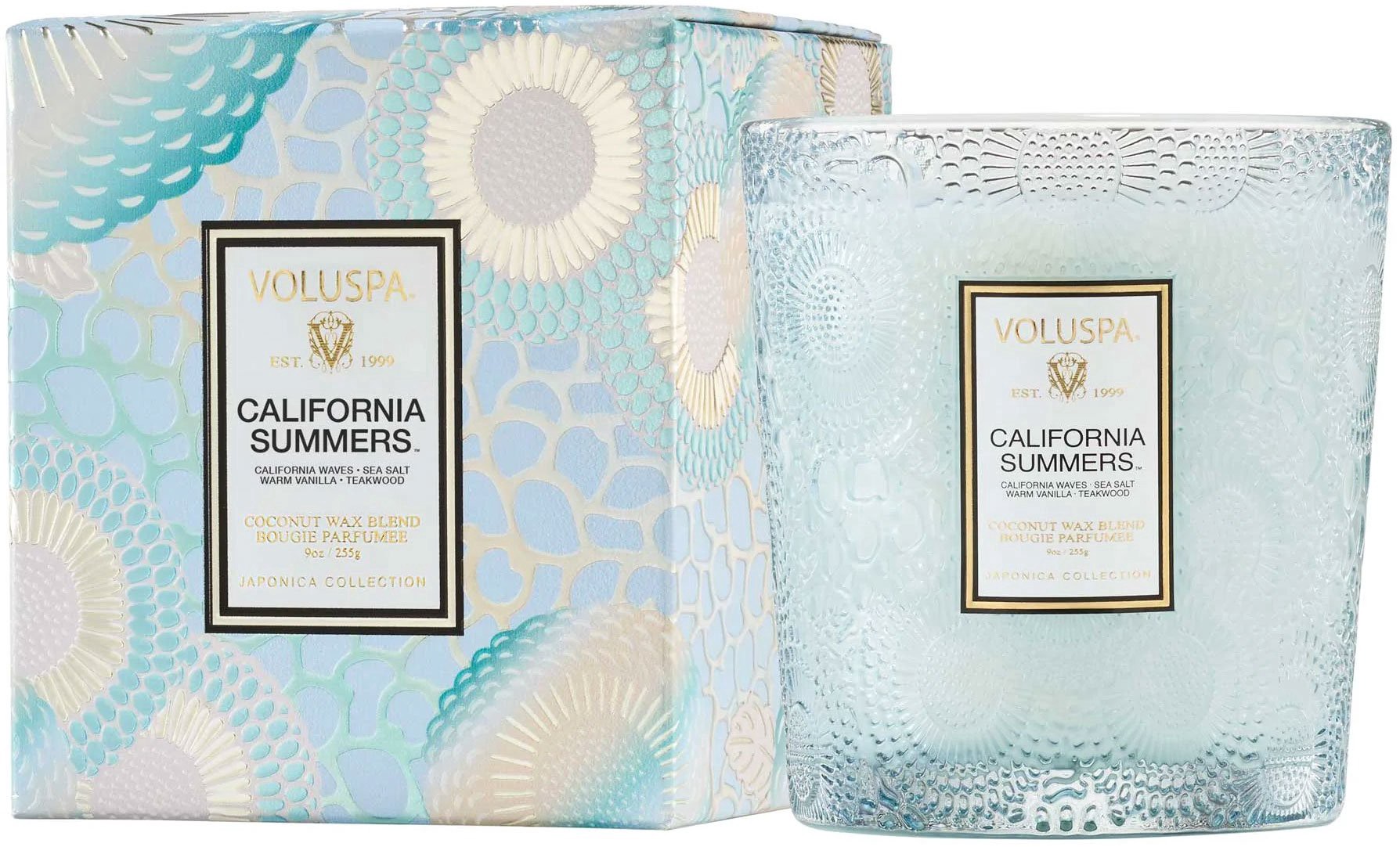 slide 1 of 1, Voluspa California Summers Box Candle, 9 oz