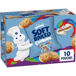 Pillsbury Mini Soft Baked Cinnamon Toast Crunch Cookies Snack Bags