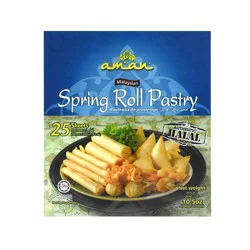 Aman Malaysion Spring Roll Pastry Sheets