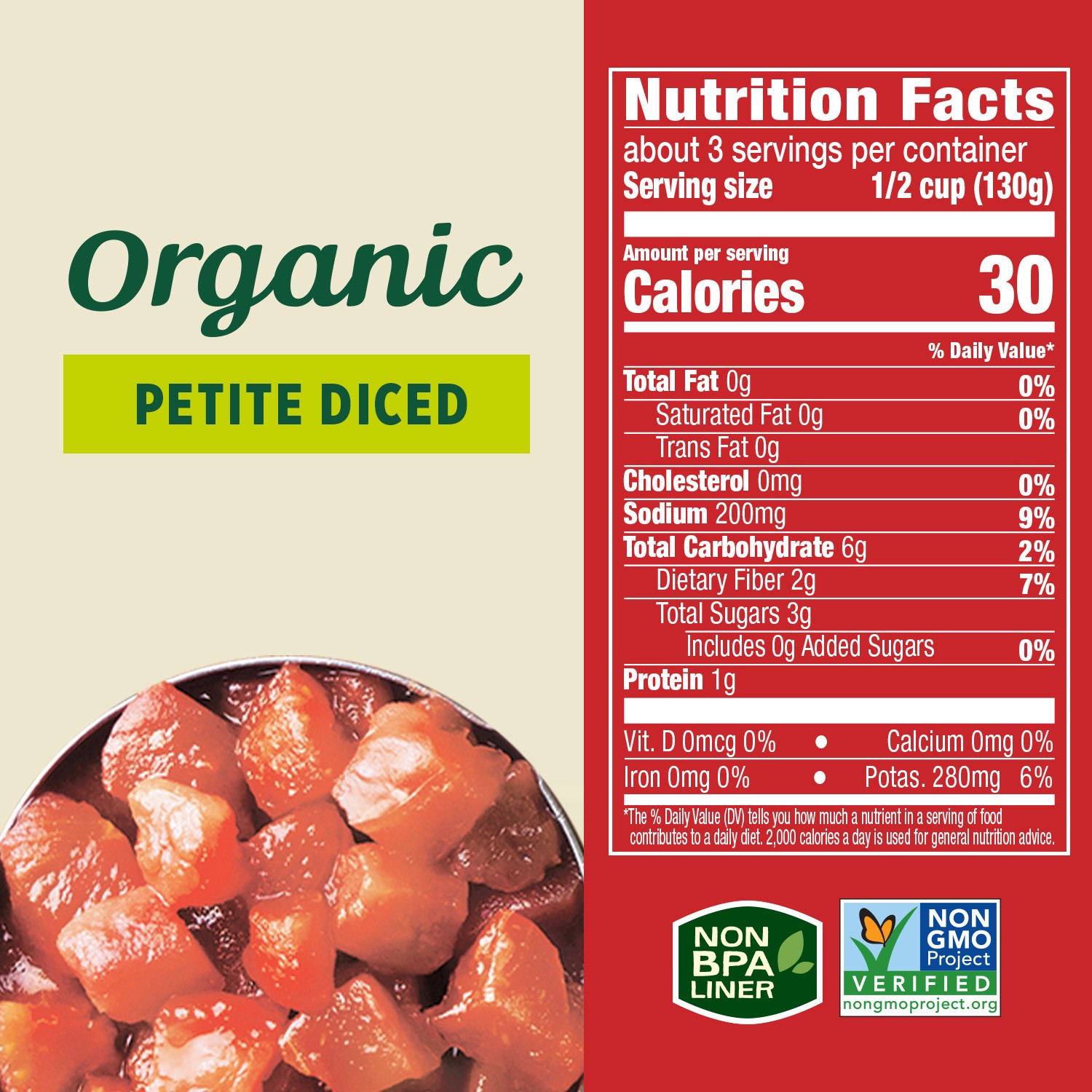 slide 4 of 5, Hunt's Hunt''s Organic Petite Diced Canned Tomatoes, 14.5 Oz., 14.5 oz