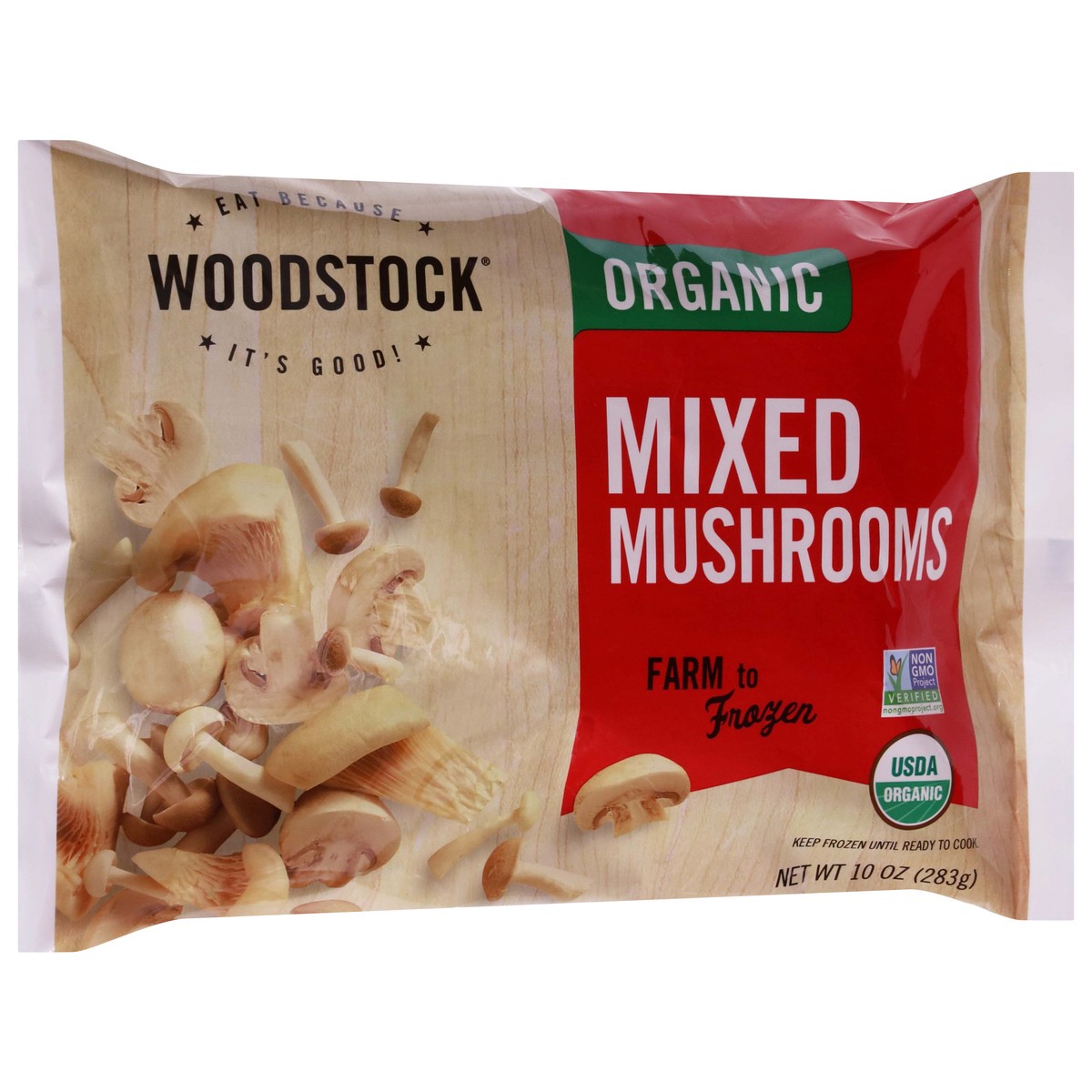 slide 3 of 9, Woodstock Organic Mixed Mushrooms 10 oz, 10 oz