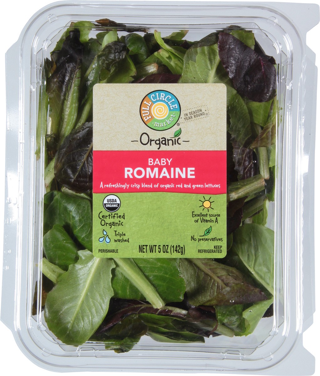 slide 2 of 15, Full Circle Market Organic Baby Romaine 5 oz, 5 oz