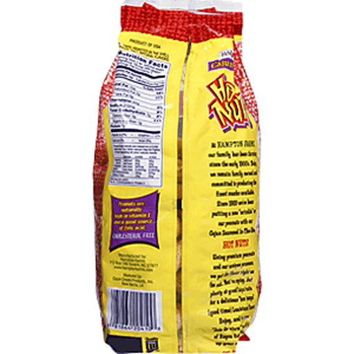slide 6 of 9, Hampton Farms Hot Nuts Cajun Peanuts 10 oz, 10 oz