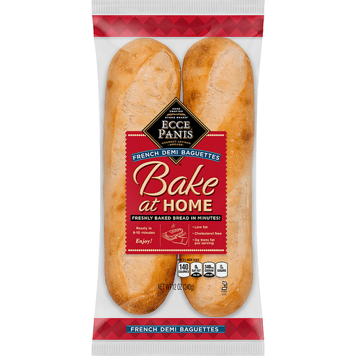 slide 1 of 11, Pepperidge Farm Frozen Bakery Ecce Panis Bake At Home French Demi Baguettes, 12.2 oz