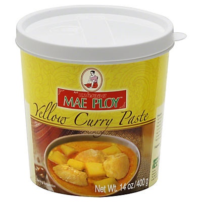slide 1 of 7, Mae Ploy Ylw Curry Paste Mae Ploy, 14 oz