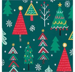 Party Creations Joyful Trees Lunch Napkins