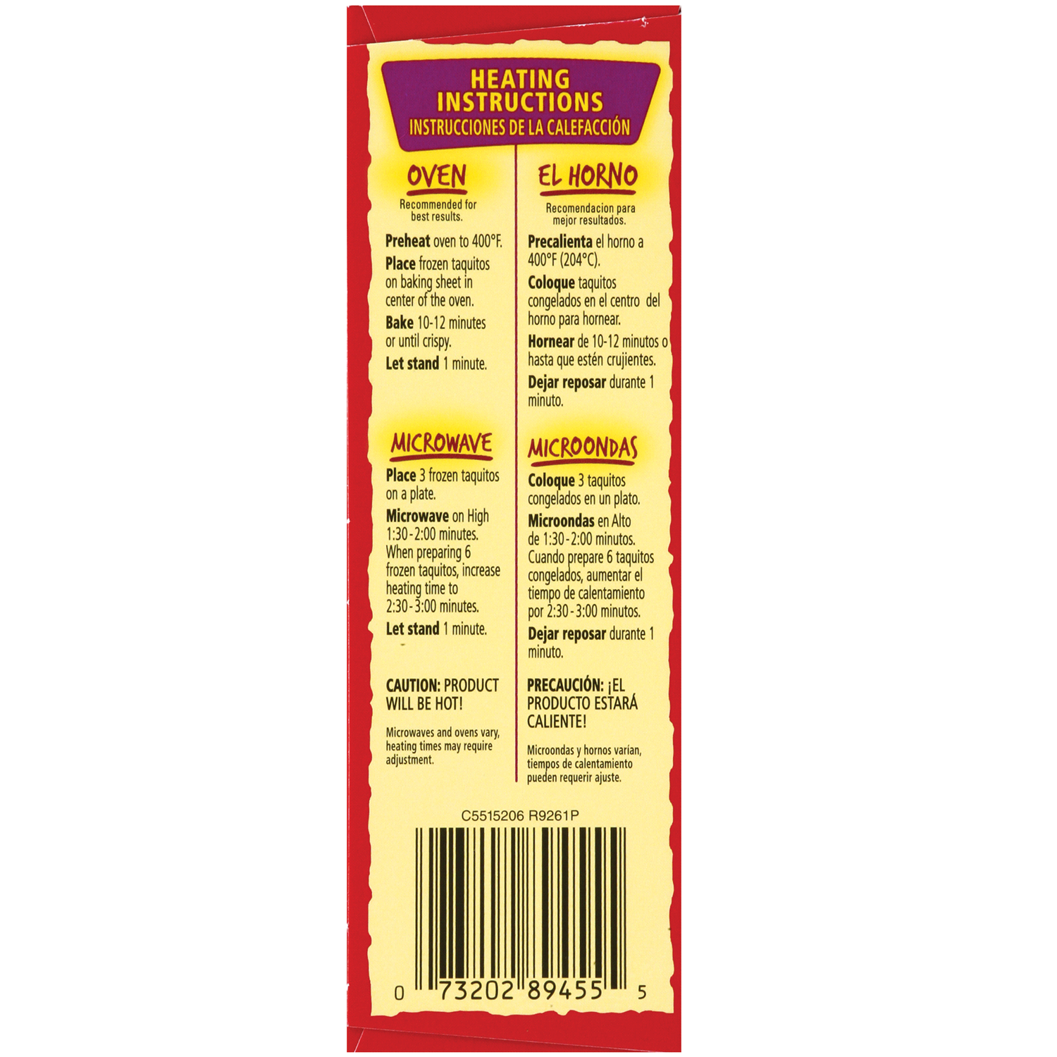 slide 3 of 3, José Olé Beef & Cheese Large Taquitos 15 - 1.5 oz Taquitos, 15 ct