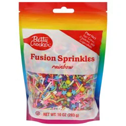 Betty Crocker Rainbow Fusion Sprinkles 10 oz