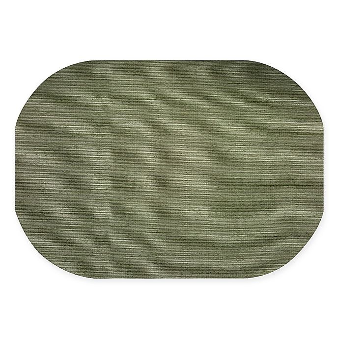 slide 1 of 1, Dasco Cabo Placemat - Olive, 1 ct