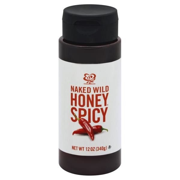 slide 1 of 1, Naked Wild Honey Spicy  , 12 oz